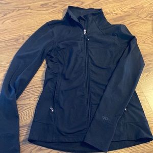 Calia Black Zip Up